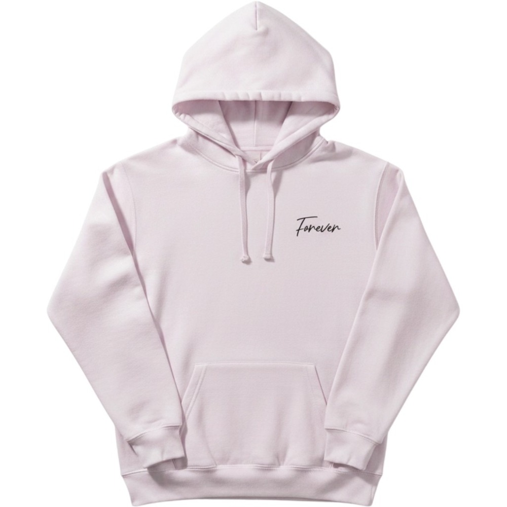 Zuni Sportswear Blessed Forever Dove Floral Graphic‎ Hoodie White ZS5001 Small